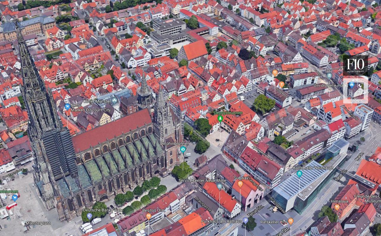 F10 Apartments Ulm Buitenkant foto